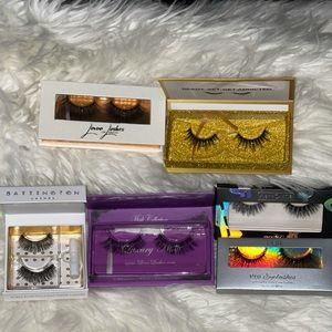 6 pairs of False Lashes